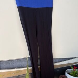 Women's Blue and Black Jumpsuit